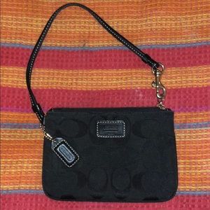 Coach wristlet/change purse